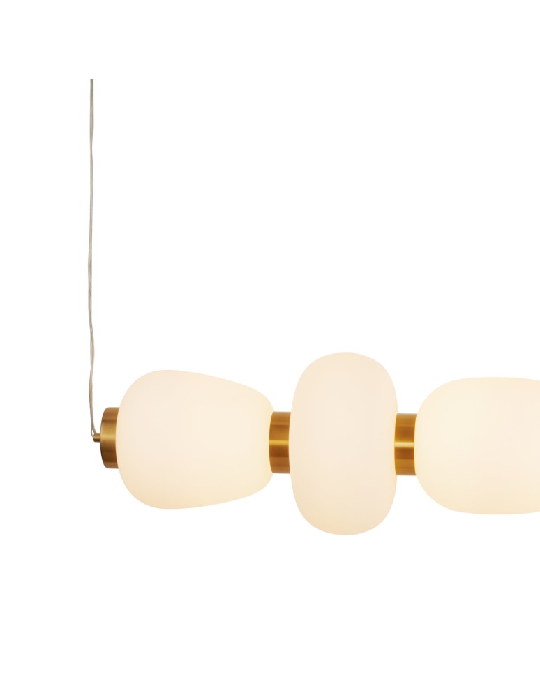 Step Into Design Lampa wisząca BRILLA-6 LED biało-złota 125 cm ST-CP241210-6L GOLD  Step Into Design Lampa wisząca BRILLA-6 LED biało-złota 125 cm ST-CP241210-6L GOLD