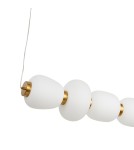 Step Into Design Lampa wisząca BRILLA-6 LED biało-złota 125 cm ST-CP241210-6L GOLD  Step Into Design Lampa wisząca BRILLA-6 LED biało-złota 125 cm ST-CP241210-6L GOLD