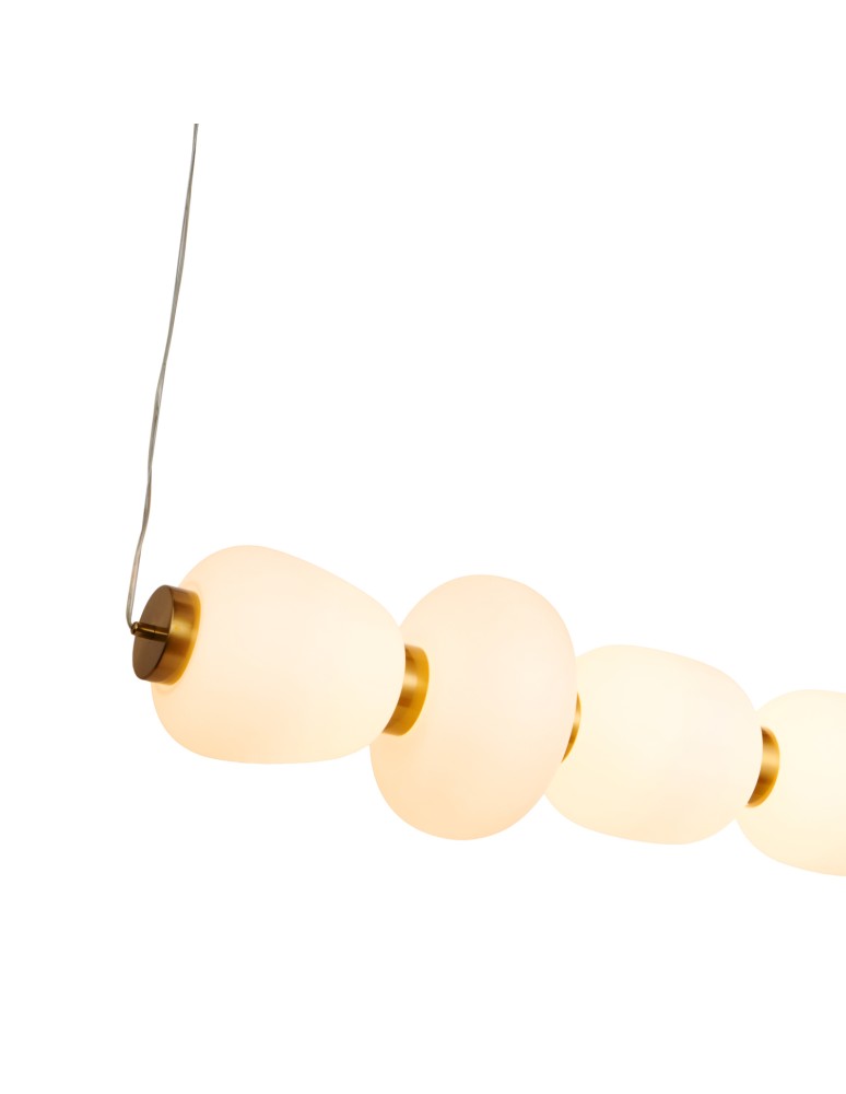 Step Into Design Lampa wisząca BRILLA-6 LED biało-złota 125 cm ST-CP241210-6L GOLD  Step Into Design Lampa wisząca BRILLA-6 LED biało-złota 125 cm ST-CP241210-6L GOLD
