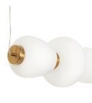 Step Into Design Lampa wisząca BRILLA-6 LED biało-złota 125 cm ST-CP241210-6L GOLD  Step Into Design Lampa wisząca BRILLA-6 LED biało-złota 125 cm ST-CP241210-6L GOLD