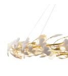 Step Into Design Lampa wisząca BOTANIKA złoto biała 150 cm XY080P-150 Step Into Design Lampa wisząca BOTANIKA złoto biała 150 cm XY080P-150