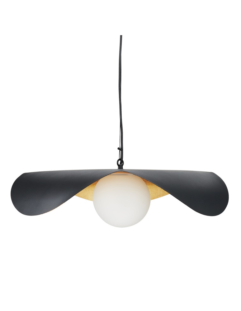Step Into Design Lampa wisząca ENZO czarno złota 60 cm ST-F22020601-D60 black