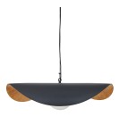 Lampy wiszące designerskie -  Step Into Design Lampa wisząca ENZO czarno złota 60 cm ST-F22020601-D60 black - product 6