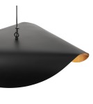 Lampy wiszące designerskie -  Step Into Design Lampa wisząca ENZO czarno złota 60 cm ST-F22020601-D60 black - product 10