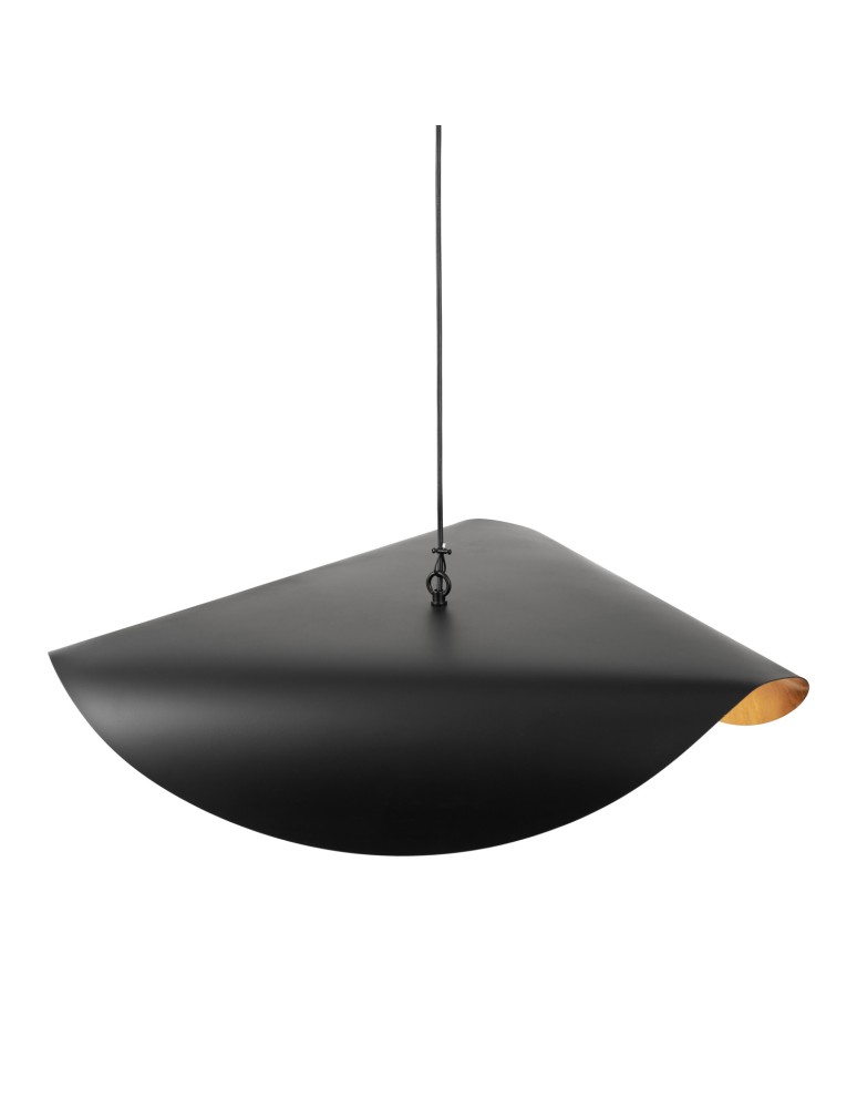 Step Into Design Lampa wisząca ENZO czarno złota 60 cm ST-F22020601-D60 black