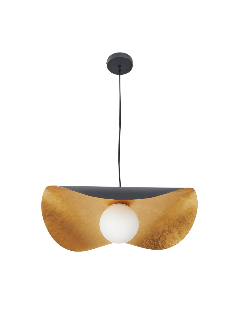 Step Into Design Lampa wisząca ENZO czarno złota 60 cm ST-F22020601-D60 black