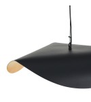 Lampy wiszące designerskie -  Step Into Design Lampa wisząca ENZO czarno złota 60 cm ST-F22020601-D60 black - product 19