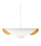 Step Into Design Lampa wisząca ENZO biało złota 80 cm ST-F22020601-D80 white Step Into Design Lampa wisząca ENZO biało złota 80 cm ST-F22020601-D80 white
