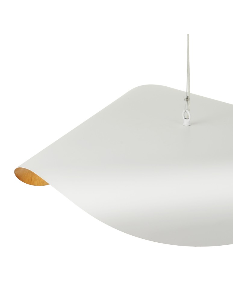 Step Into Design Lampa wisząca ENZO biało złota 80 cm ST-F22020601-D80 white Step Into Design Lampa wisząca ENZO biało złota 80 cm ST-F22020601-D80 white