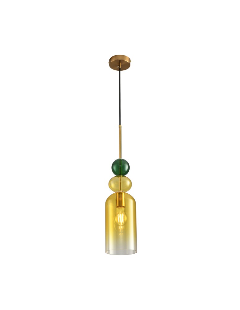 Step Into Design Lampa wisząca PASTELLO YELLOW kolorowa 13 cm ST-DN399A Step Into Design Lampa wisząca PASTELLO YELLOW kolorowa 13 cm ST-DN399A