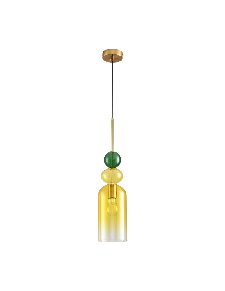 Step Into Design Lampa wisząca PASTELLO YELLOW kolorowa 13 cm ST-DN399A Step Into Design Lampa wisząca PASTELLO YELLOW kolorowa 13 cm ST-DN399A