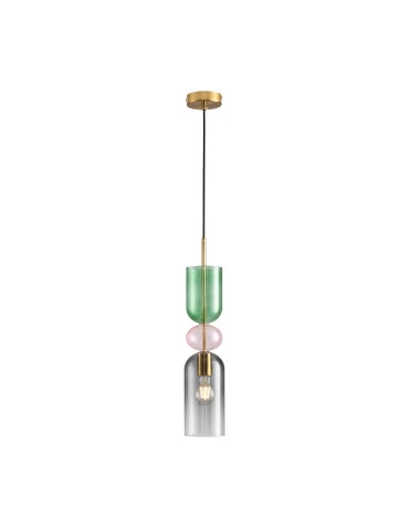 Step Into Design Lampa wisząca PASTELLO GREEN kolorowa 11 cm ST-DN399B