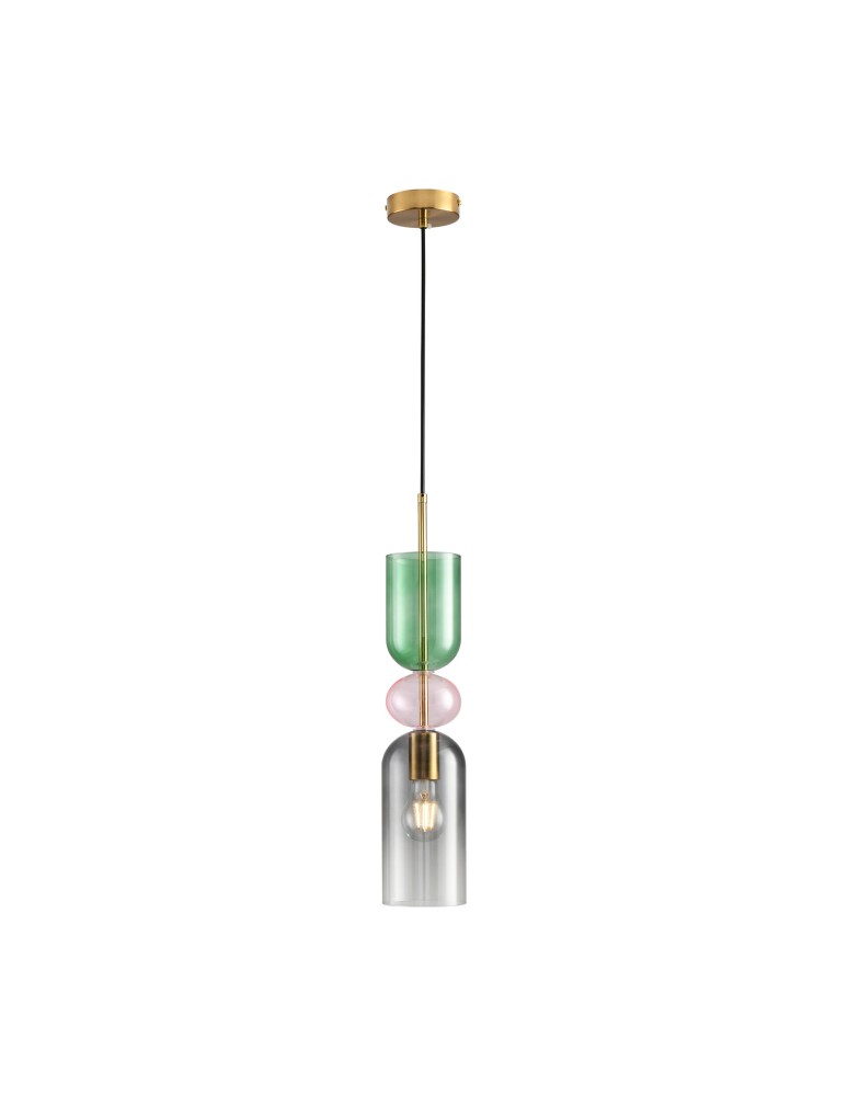  Step Into Design Lampa wisząca PASTELLO GREEN kolorowa 11 cm ST-DN399B