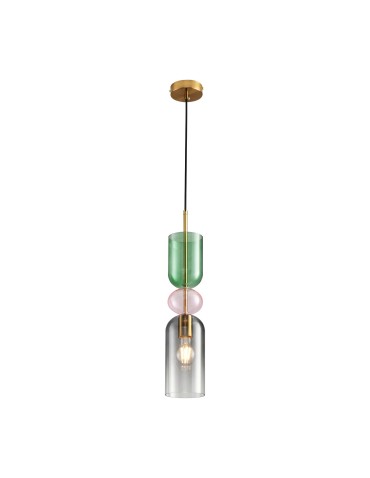 Step Into Design Lampa wisząca PASTELLO GREEN kolorowa 11 cm ST-DN399B - produkt 2