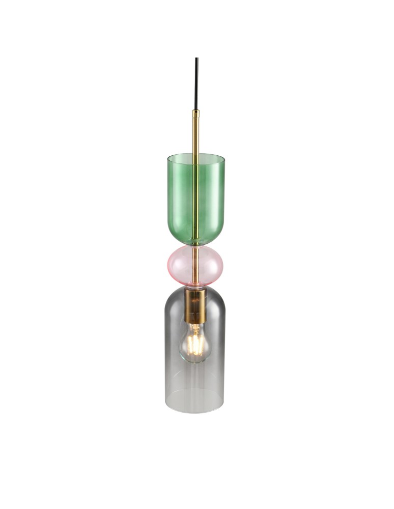 Step Into Design Lampa wisząca PASTELLO GREEN kolorowa 11 cm ST-DN399B