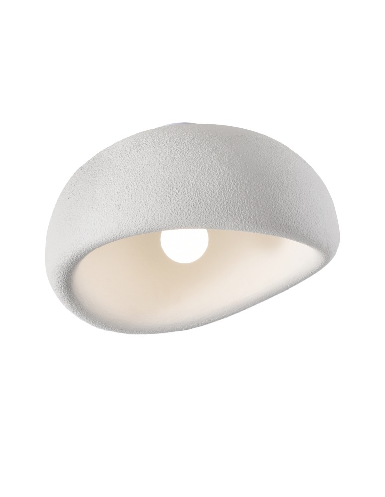 Step Into Design Plafon sufitowy STONE biały 40 cm DN426-40C Step Into Design Plafon sufitowy STONE biały 40 cm DN426-40C