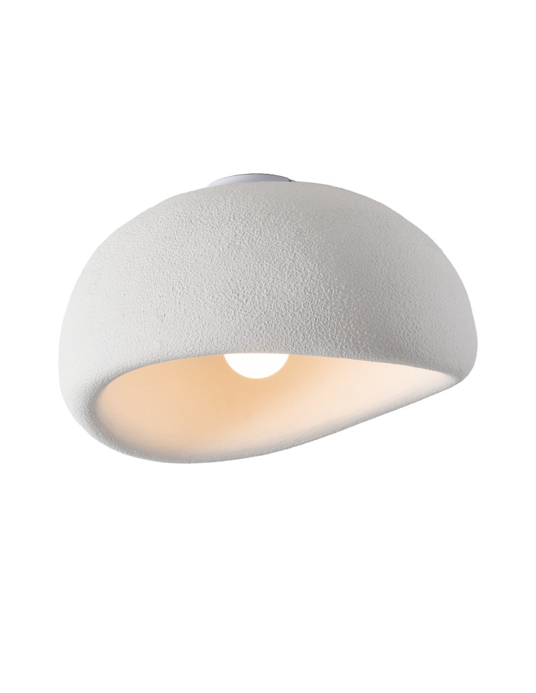 Step Into Design Plafon sufitowy STONE biały 40 cm DN426-40C Step Into Design Plafon sufitowy STONE biały 40 cm DN426-40C