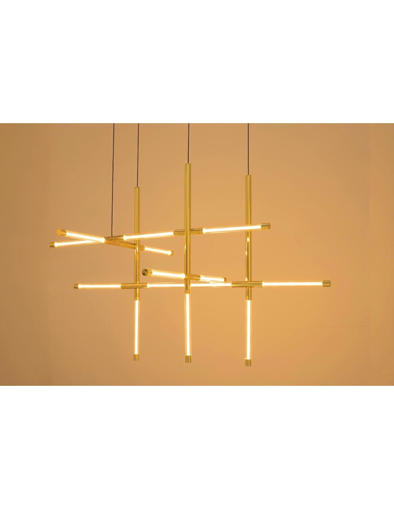 MOOSEE lampa wisząca MIKADO S złota (MSE1501100487) MOOSEE lampa wisząca MIKADO S złota (MSE1501100487)