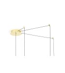 MOOSEE lampa wisząca MIKADO S złota (MSE1501100487) MOOSEE lampa wisząca MIKADO S złota (MSE1501100487)