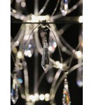 Lampy wiszące designerskie - Markslojd EFESOS Żyrandol 60cm Stalowy/Clear 108869 - product 3