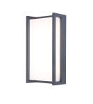 Kinkiety zewnętrzne - Lutec QUBO Ścienna LED Antracyt 5193001118 - produkt 1