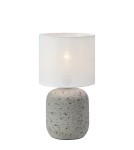 Lampy stołowe z abażurem - Markslojd MONTAGNA Stołowa 1L 32cm Szary/Ecru 108861 - product 1