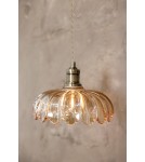 Lampy wiszące pojedyncze - Markslojd KURAGE Wisząca 1L Mosiądz Antyczny/Bursztynowy 108858 - product 2