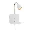 Kinkiety do czytania - Markslojd CUARTO Ścienna 1L Biały 108856 - product 1