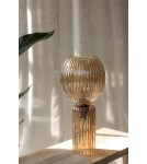 Lampy stołowe w stylu skandynawskim - Markslojd TOULIPA Stołowa 1L Bursztynowy 108851 - product 2