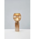 Lampy stołowe w stylu skandynawskim - Markslojd TOULIPA Stołowa 1L Bursztynowy 108851 - product 3