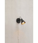 Kinkiety w stylu skandynawskim - Markslojd MION Ścienna 1L Czarny Mat 108846 - product 2