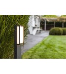 Lampy ogrodowe stojące - Lutec QUBO Zewnętrzna LED Antracyt 7193001118 - produkt 2