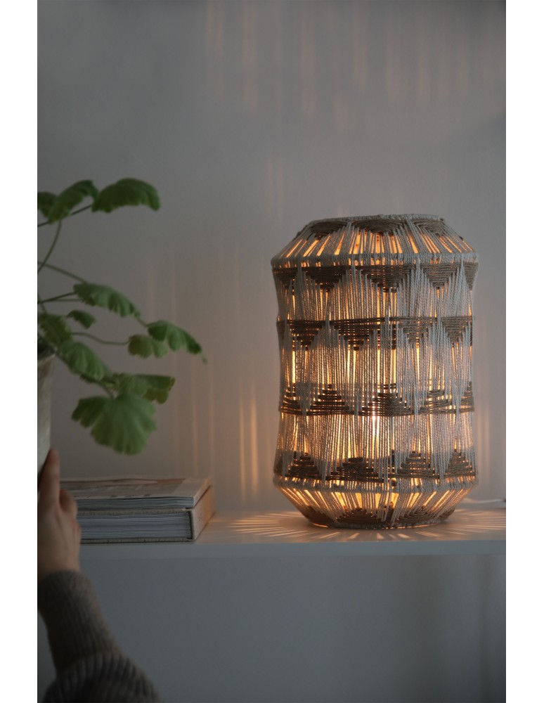 Lampy stołowe Boho - Markslojd ANO Stołowa 1L Beżowy/Nugat 108825 - product kolory-swiatla.pl 2