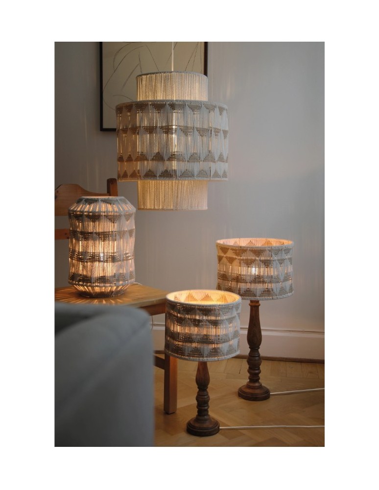 Lampy stołowe Boho - Markslojd ANO Stołowa 1L Beżowy/Nugat 108825 - product kolory-swiatla.pl 3