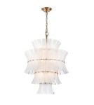 Żyrandole glamour - CosmoLight Lampa wisząca LANCASTER P13449BR Mosiądz  - product 1