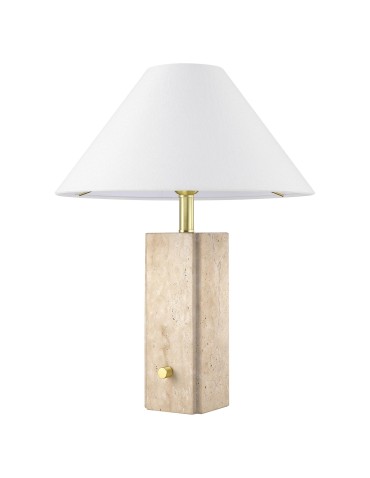 CosmoLight Lampa stołowa ORLEANS T01470BR-WH - produkt 2