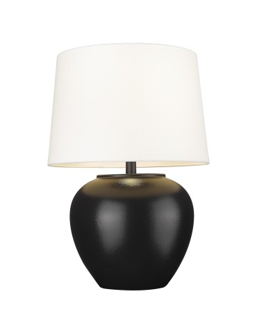 CosmoLight Lampa stołowa ROSETTE T01876BK-WH