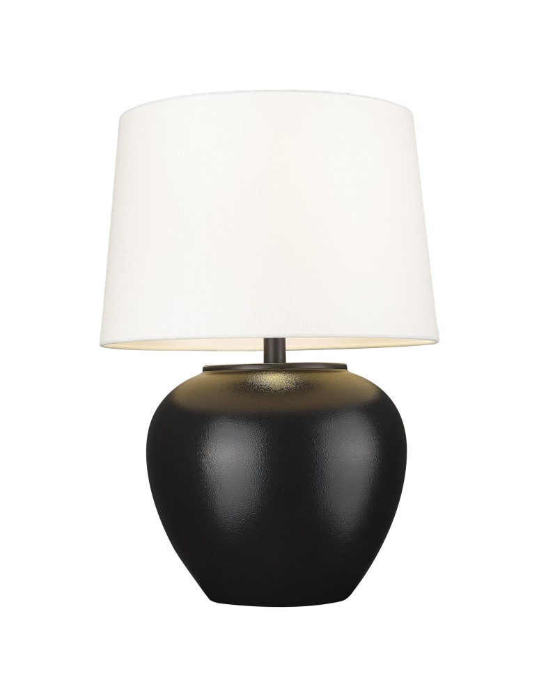 CosmoLight Lampa stołowa ROSETTE T01876BK-WH