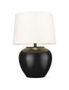 CosmoLight Lampa stołowa ROSETTE T01876BK-WH