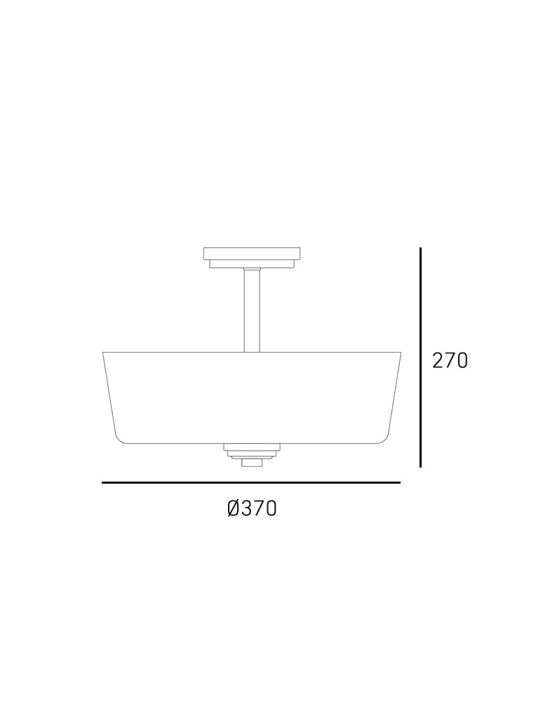 Lampy sufitowe klasyczne - CosmoLight Plafon ASPEN C03347CH Srebrny  - product kolory-swiatla.pl 2