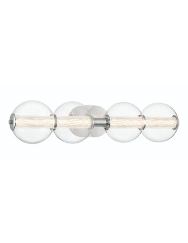Quintiesse Kinkiet Atomo - 4 źródła światła - Polerowany chrom QN-ATOMO-4W-PC