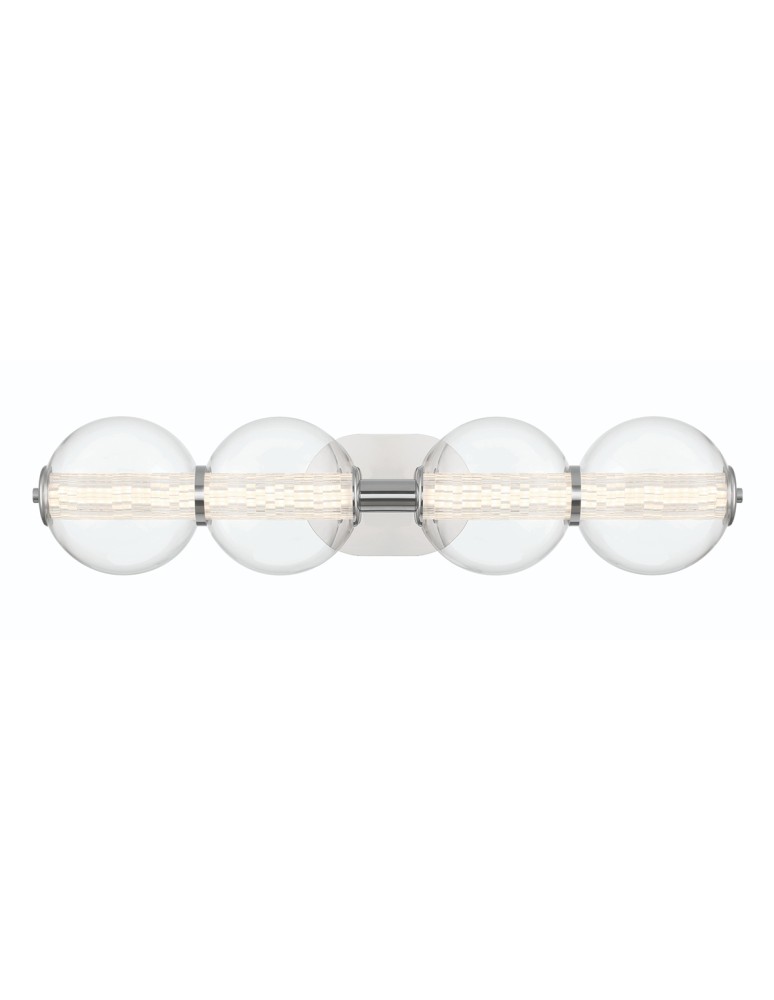 Quintiesse Kinkiet Atomo - 4 źródła światła - Polerowany chrom QN-ATOMO-4W-PC Quintiesse Kinkiet Atomo - 4 źródła światła - Polerowany chrom QN-ATOMO-4W-PC