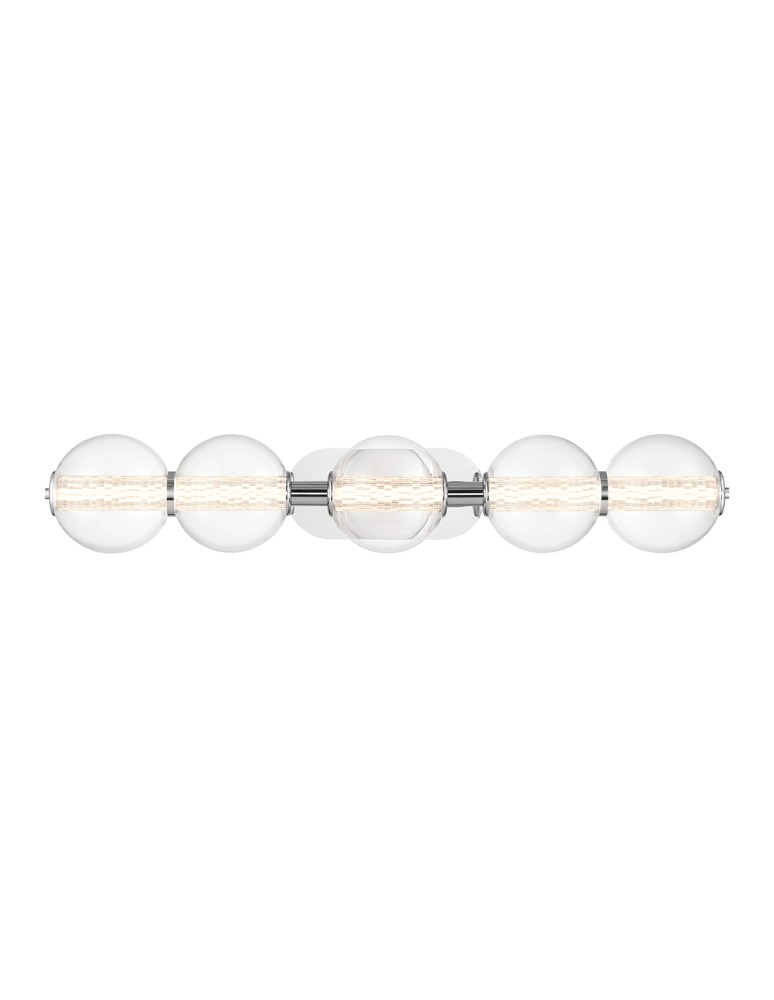 Quintiesse Kinkiet Atomo - 5 źródeł światła - Polerowany chrom QN-ATOMO-5W-PC Quintiesse Kinkiet Atomo - 5 źródeł światła - Polerowany chrom QN-ATOMO-5W-PC