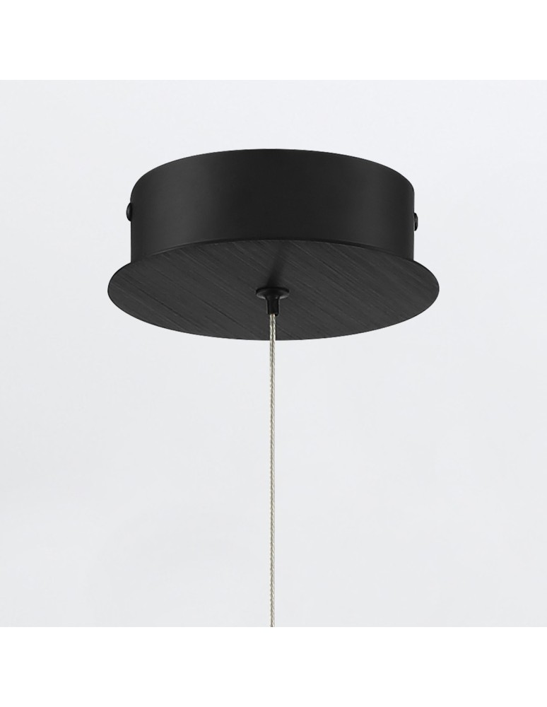 Quintiesse Lampa wisząca Barletta - 1 źródło światła - Matowa czerń QN-BARLETTA-1P-BK Quintiesse Lampa wisząca Barletta - 1 źródło światła - Matowa czerń QN-BARLETTA-1P-BK