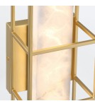 Kinkiety łazienkowe - Quintiesse Średni kinkiet Blakley - 1 źródło światła - Szczotkowane złoto IP44 Elstead Lighting QN-BLAKLEY-M-BG - product 3