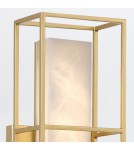 Kinkiety łazienkowe - Quintiesse Średni kinkiet Blakley - 1 źródło światła - Szczotkowane złoto IP44 Elstead Lighting QN-BLAKLEY-M-BG - product 4