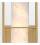 Kinkiety łazienkowe - Quintiesse Średni kinkiet Blakley - 1 źródło światła - Szczotkowane złoto IP44 Elstead Lighting QN-BLAKLEY-M-BG - product 6