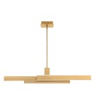 Quintiesse Lampa wyspowa Cameno - Szczotkowane złoto QN-CAMENO-LP-BG Quintiesse Lampa wyspowa Cameno - Szczotkowane złoto QN-CAMENO-LP-BG