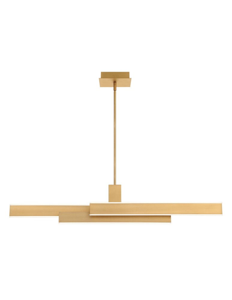 Quintiesse Lampa wyspowa Cameno - Szczotkowane złoto QN-CAMENO-LP-BG Quintiesse Lampa wyspowa Cameno - Szczotkowane złoto QN-CAMENO-LP-BG