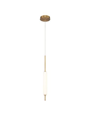 Quintiesse Lampa wisząca Cumberland - 1 źródło światła - Szczotkowane złoto QN-CUMBERLAND-1P-BG